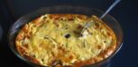 Französisches Clafouti de Ratatouille