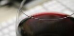 Glas Rotwein