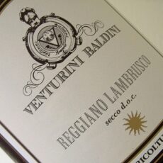 Italienischer Wein Lambrusco Reggiano