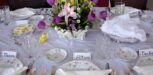 Ostertafel festlich gedeckt