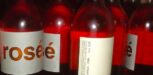 Rosé Wein Flaschen