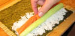 Selbstgemachtes Sushi