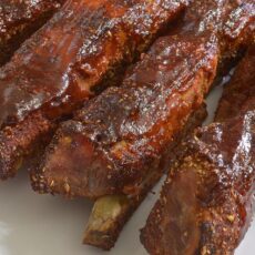 Rippchen aus dem Smoker