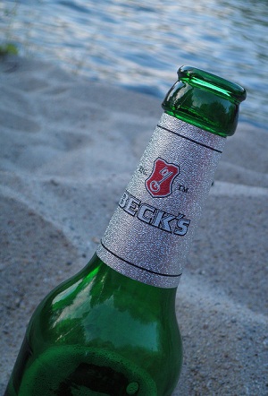 Becks Bier Flasche