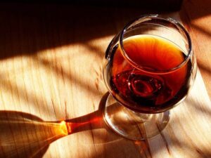 Port Wein Glas