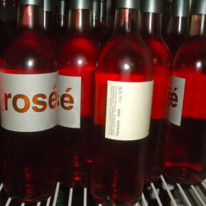 Rosé Weinflaschen