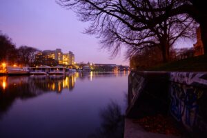 Blick auf den Berliner Landwehrkanal