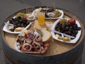 Traditionelles Brisolée mit Weißwein